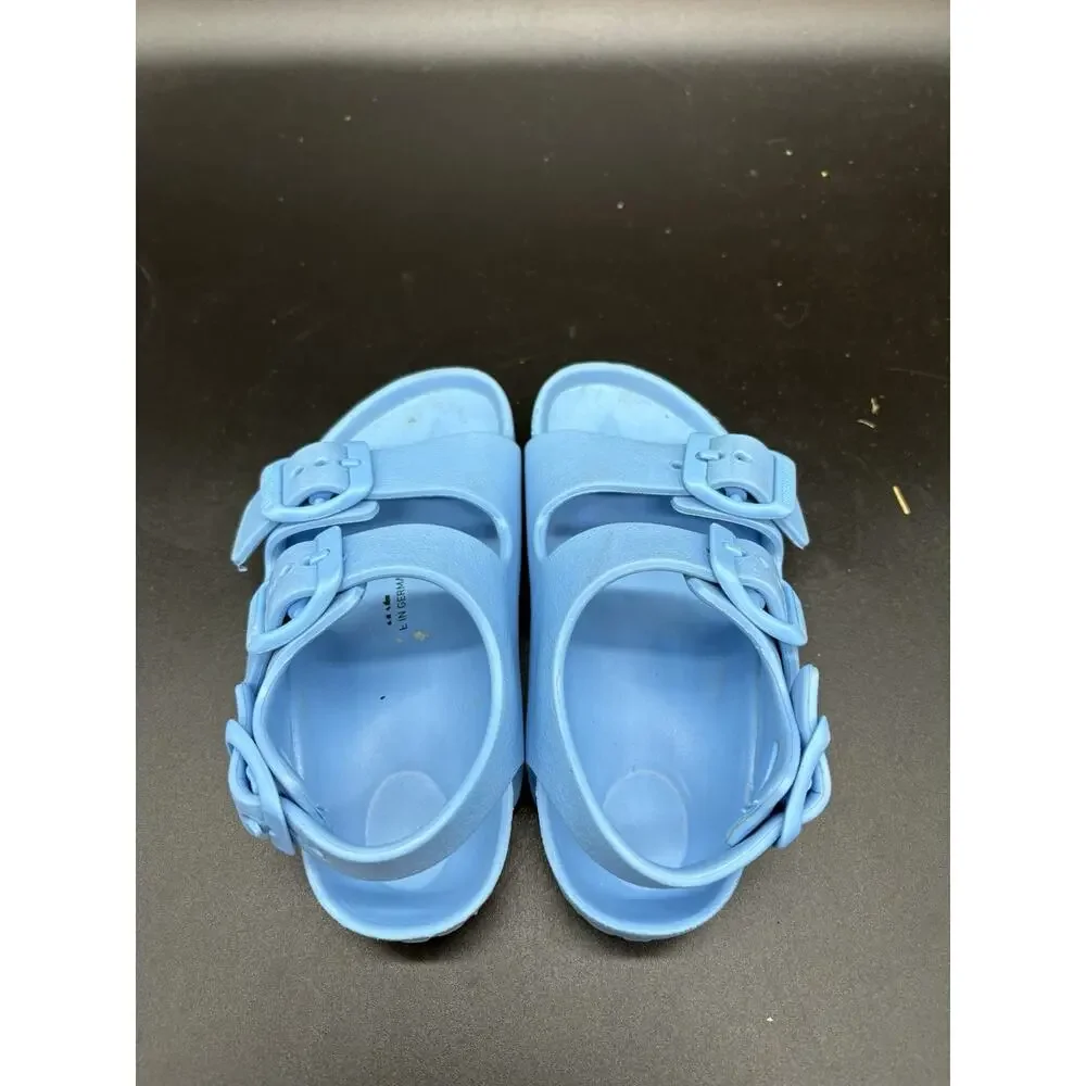 Birkenstock Arizona Eva Blue Sandals Toddler Size EU 24 US C6